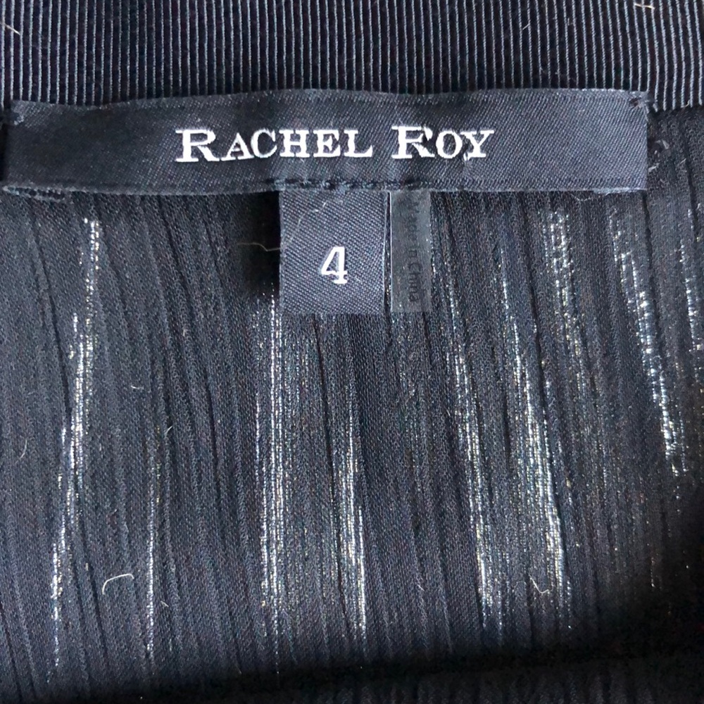 Rachel Roy metallic pleated skirt - Picture 3 of 4